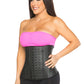 Latex Corset Girdle Body Shaper Waist Training Black With Aquasoft SMI2020